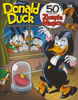 Softcover Donald Duck 50 jaar zwarte magica. Softcover Donald Duck 50 jaar zwarte magica.