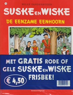 Suske en Wiske softcover nummer: 213 + Frisbee. Suske en Wiske softcover nummer: 213 + Frisbee.