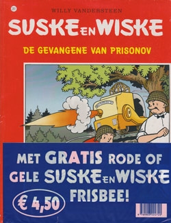 Suske en Wiske softcover nummer: 281 + Frisbee. Suske en Wiske softcover nummer: 281 + Frisbee.