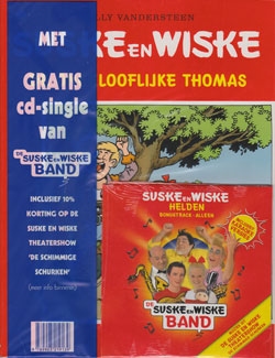 Suske en Wiske softcover nummer: 270 + CD-single helden. Suske en Wiske softcover nummer: 270 + CD-single helden.