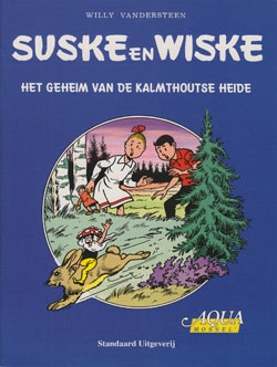 Softcover Het geheim van de Kalmthoutse heide blauw (Aqua). Softcover Het geheim van de Kalmthoutse heide blauw (Aqua).