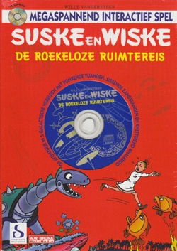 CD-ROM De Roekeloze ruimtereis (op kaart).
