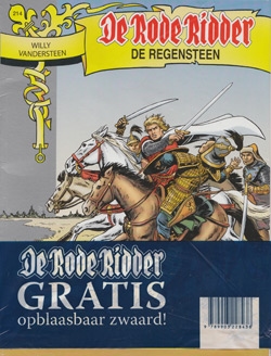 De Rode Ridder softcover nummer: 214 + Zwaard.
