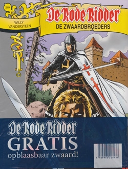 De Rode Ridder softcover nummer: 219 + Zwaard.