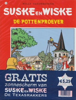 Suske en Wiske softcover nummer: 240 + Zonnescherm.