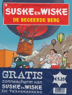 Suske en Wiske softcover nummer: 244 + Zonnescherm.