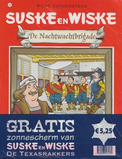 Suske en Wiske softcover nummer: 292 + Zonnescherm.
