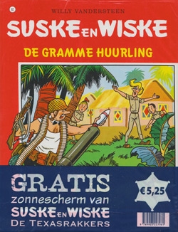 Suske en Wiske softcover nummer: 82 + Zonnescherm.
