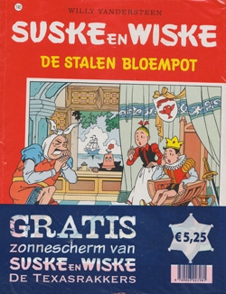 Suske en Wiske softcover nummer: 145 + Zonnescherm.
