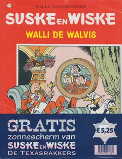 Suske en Wiske softcover nummer: 171 + Zonnescherm.