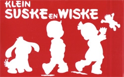 Klein Suske en Wiske overtrekkaart.