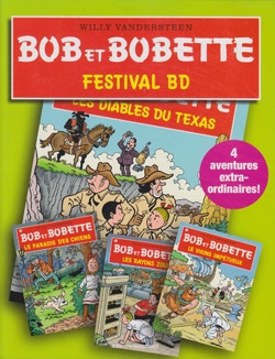 Franse groene softcover Festival bd (LIDL).