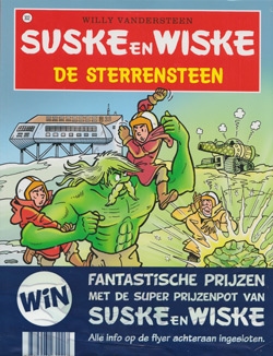 Suske en Wiske softcover nummer: 302 + Wedstrijdformulier.