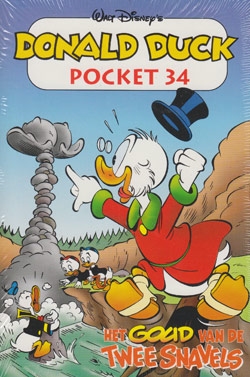 Donald Duck pocket softcover nummer: 34.