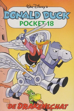 Donald Duck pocket softcover nummer: 18.