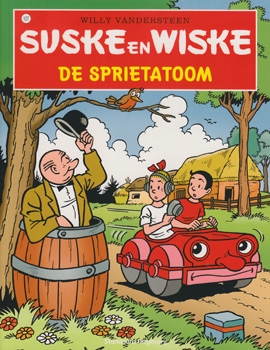 Suske en Wiske softcover nummer: 107. Hertekende cover.