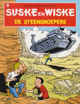 Suske en Wiske softcover nummer: 130. Hertekende cover.