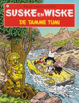 Suske en Wiske softcover nummer: 199. Hertekende cover.