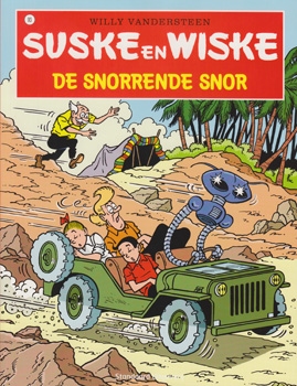 Suske en Wiske softcover nummer: 93. Hertekende cover.