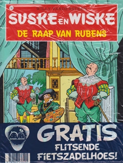 Suske en Wiske softcover nummer: 164 + Fietszadelhoes