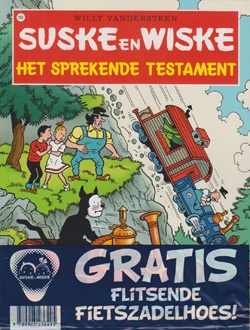 Suske en Wiske softcover nummer: 119 + Fietszadelhoes