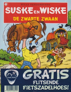 Suske en Wiske softcover nummer: 123 + Fietszadelhoes