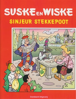 Softcover stickeralbum "Sinjeur Stekkepoot".
