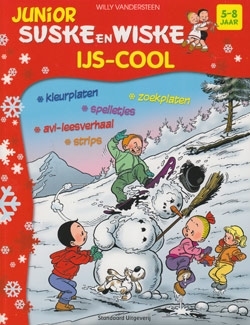 Junior Suske en Wiske softcover ijs-cool. (licht) beschadigd