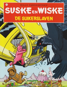 Suske en Wiske softcover nummer: 318. Hertekende cover.