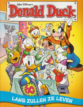 Softcover Donald Duck 60 Lang zullen ze leven.