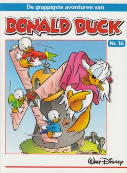Donald Duck "De grappigste avonturen" softc.16 beschadigd.