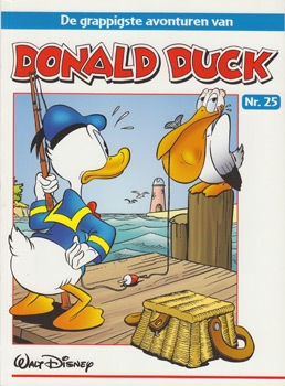 Donald Duck "De grappigste avonturen" softcover nummer: 25.