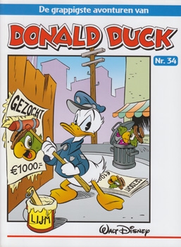 Donald Duck "De grappigste avonturen" softcover nummer: 34.