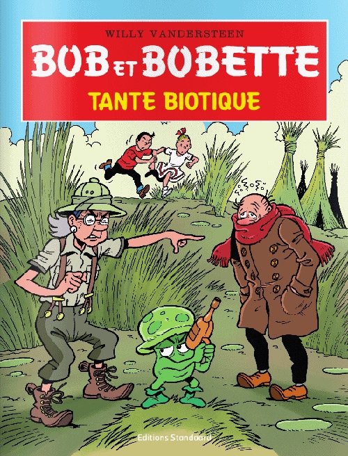 Franse softcover Bob et Bobette - Tante Biotique (2017).