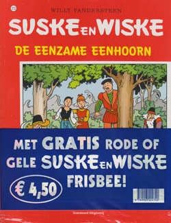 Suske en Wiske softcover nummer: 213 + Frisbee.