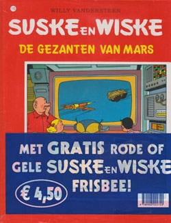 Suske en Wiske softcover nummer: 115 + Frisbee.