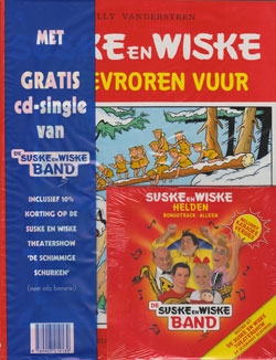 Suske en Wiske softcover nummer: 141 + CD-single helden.