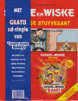 Suske en Wiske softcover nummer: 269 + CD-single helden.