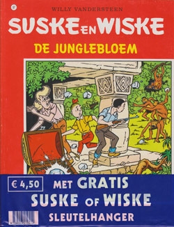 Suske en Wiske softcover nummer: 97 + Sleutelhanger.