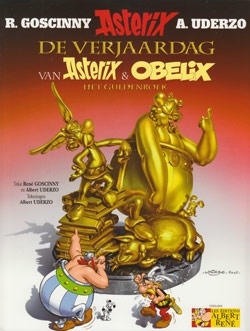 Asterix softcover, De verjaardag van / Het guldenboek.
