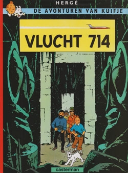 Kuifje softcover Vlucht 714.
