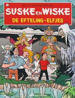 Softcover De efteling-elfjes (Efteling) 2009 met sticker.