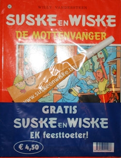 Suske en Wiske softcover nummer: 142 + EK feesttoeter.