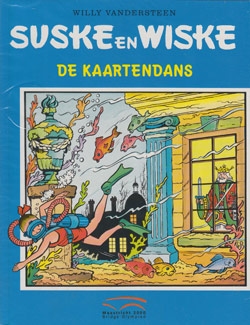 Softcover De kaartendans blauw (NBB).