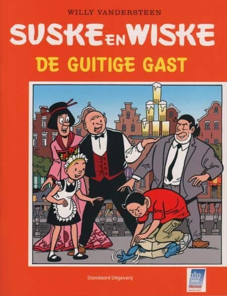 Suske en Wiske softcover, De guitige gast (KHN) 2004.
