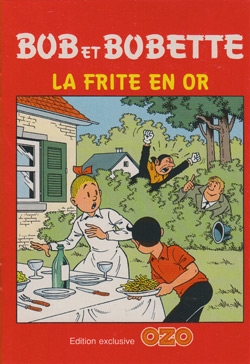 Franse A5 softcover uitgave La frite en or (OZO).