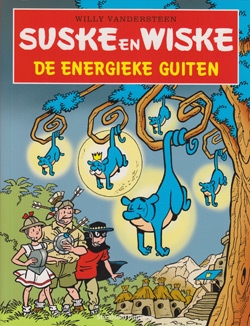 Softcover Stripboekgeschenk De energieke guiten 2008.