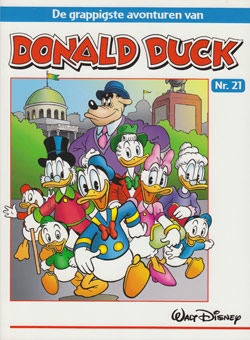 Donald Duck "De grappigste avonturen" softcover nummer: 21.