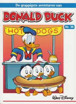 Donald Duck "De grappigste avonturen" softcover nummer: 18.