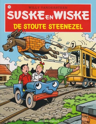 Suske en Wiske softcover nummer: 178. Hertekende cover.